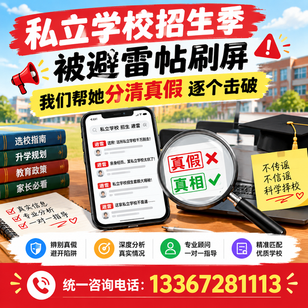 渭南小红书舆情合规处置：私立学校招生季被避雷帖刷屏，我们帮她分清真假逐个击破